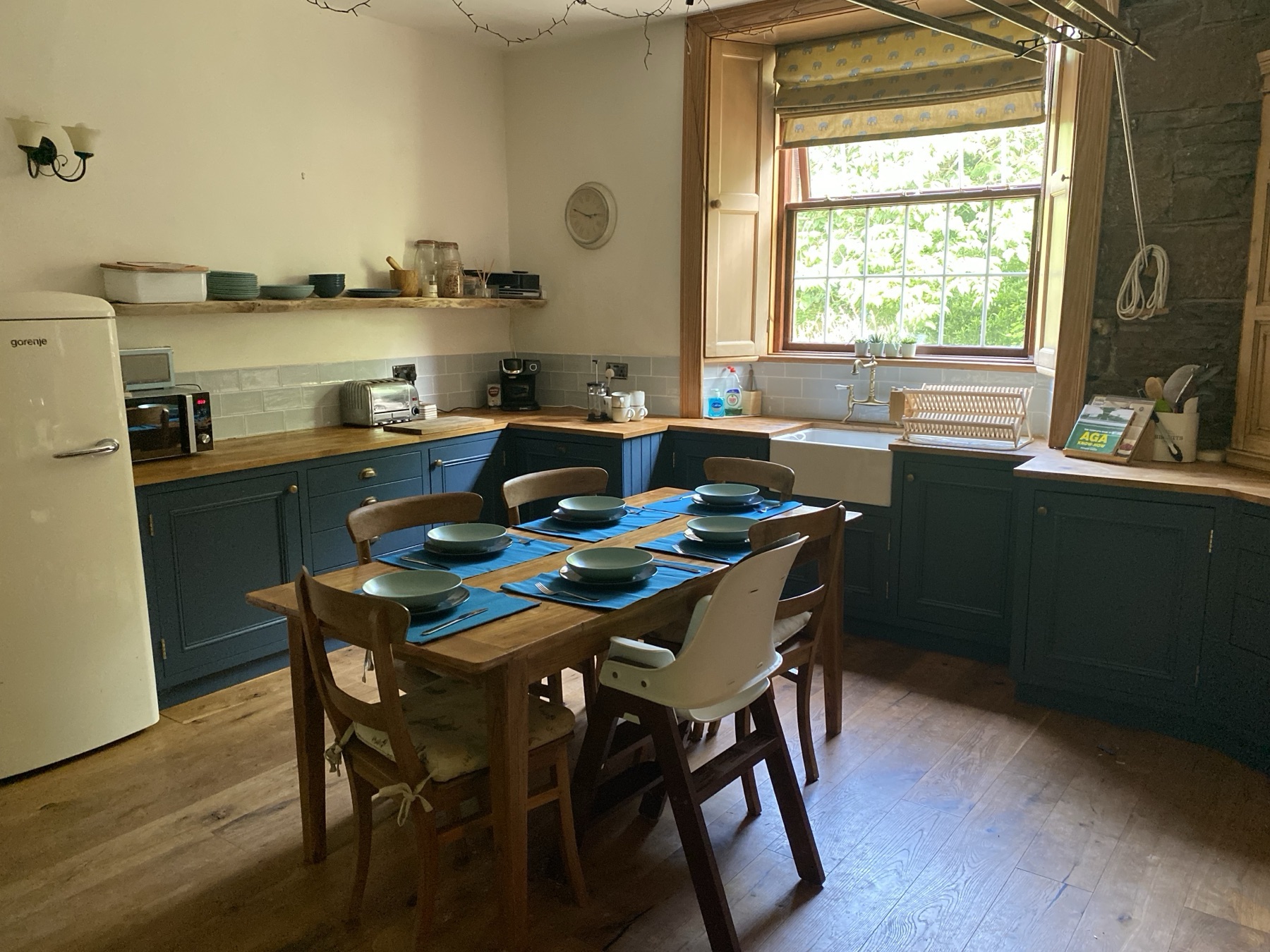 Full kitchen install — solid wood, hand-built units